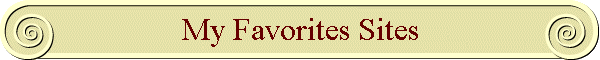 My Favorites Sites