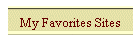 My Favorites Sites